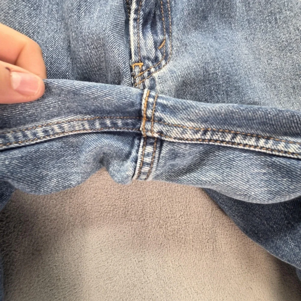 Levis‎ 560 Jeans Mens Medium Wash Blue Denim Relaxed Tapered Zip Fly Fits 30x28